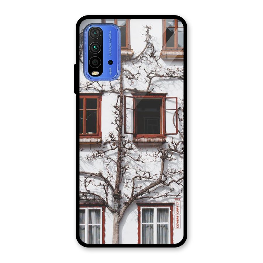 Tree House Glass Back Case for Redmi 9 Power