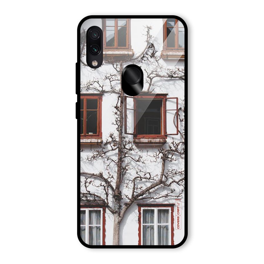 Tree House Glass Back Case for Redmi Note 7 Pro