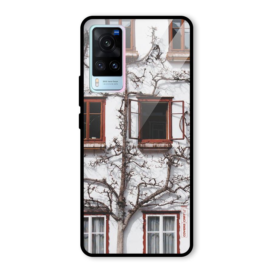 Tree House Glass Back Case for Vivo X60