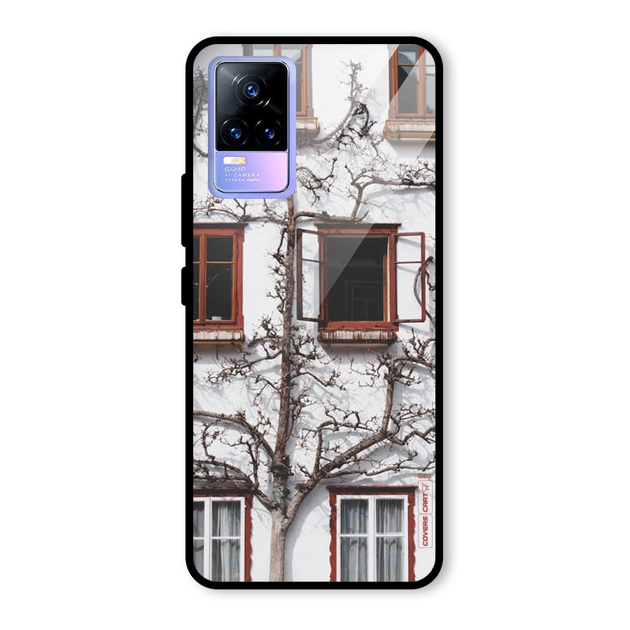 Tree House Glass Back Case for Vivo Y73
