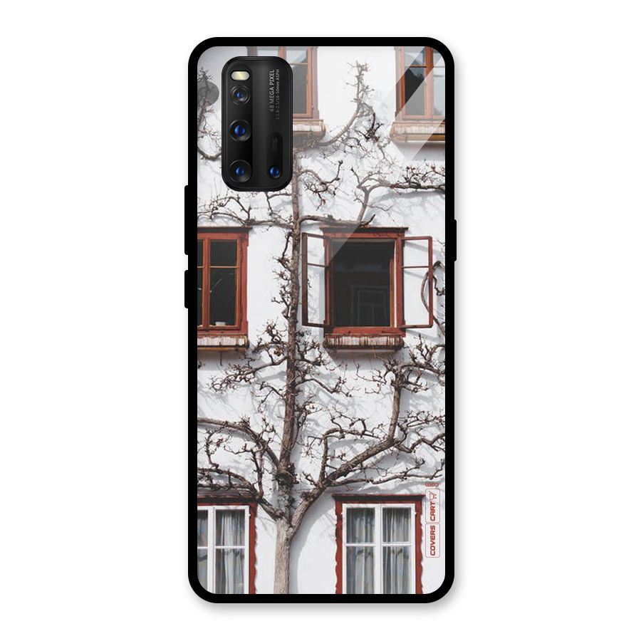 Tree House Glass Back Case for Vivo iQOO 3