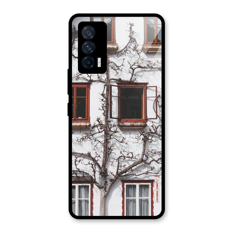 Tree House Glass Back Case for Vivo iQOO 7 5G