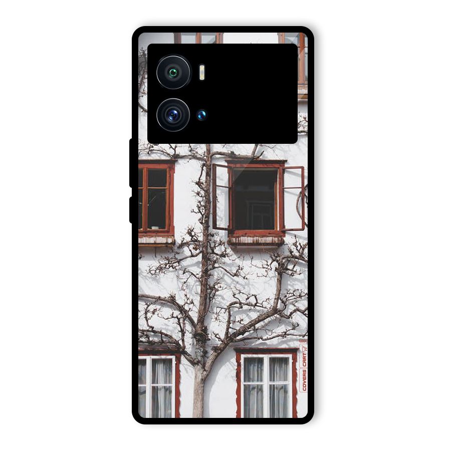 Tree House Glass Back Case for Vivo iQOO 9 Pro