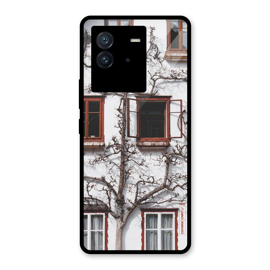 Tree House Glass Back Case for Vivo iQOO Neo 6 5G