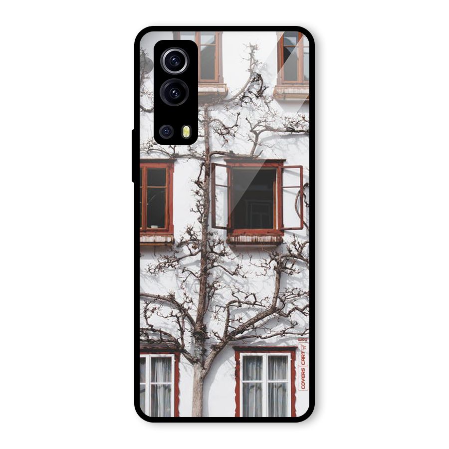 Tree House Glass Back Case for Vivo iQOO Z3