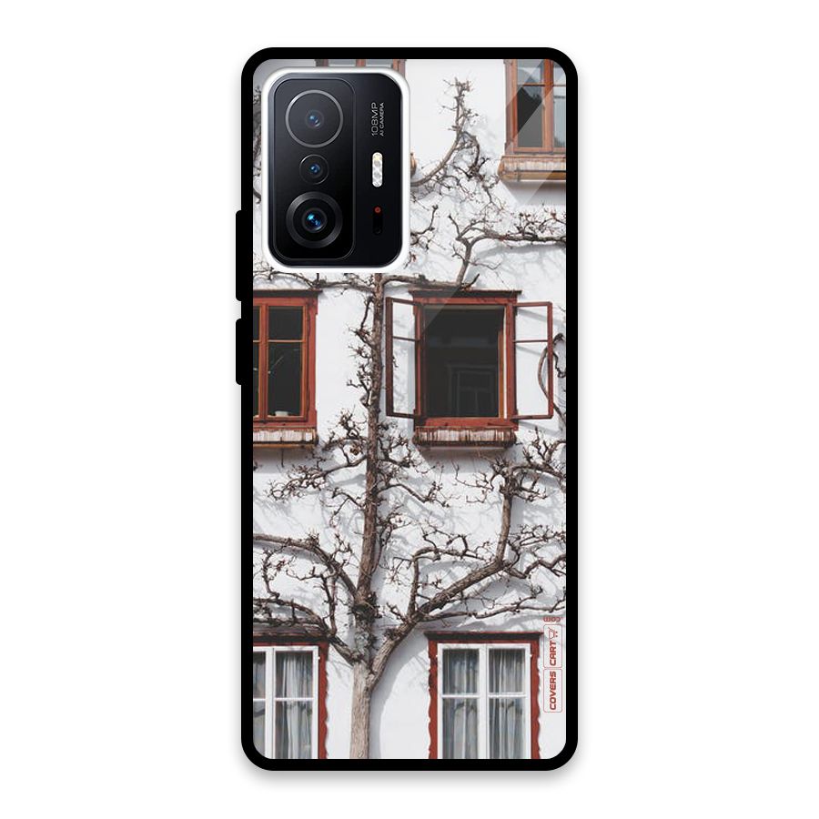 Tree House Glass Back Case for Xiaomi 11T Pro