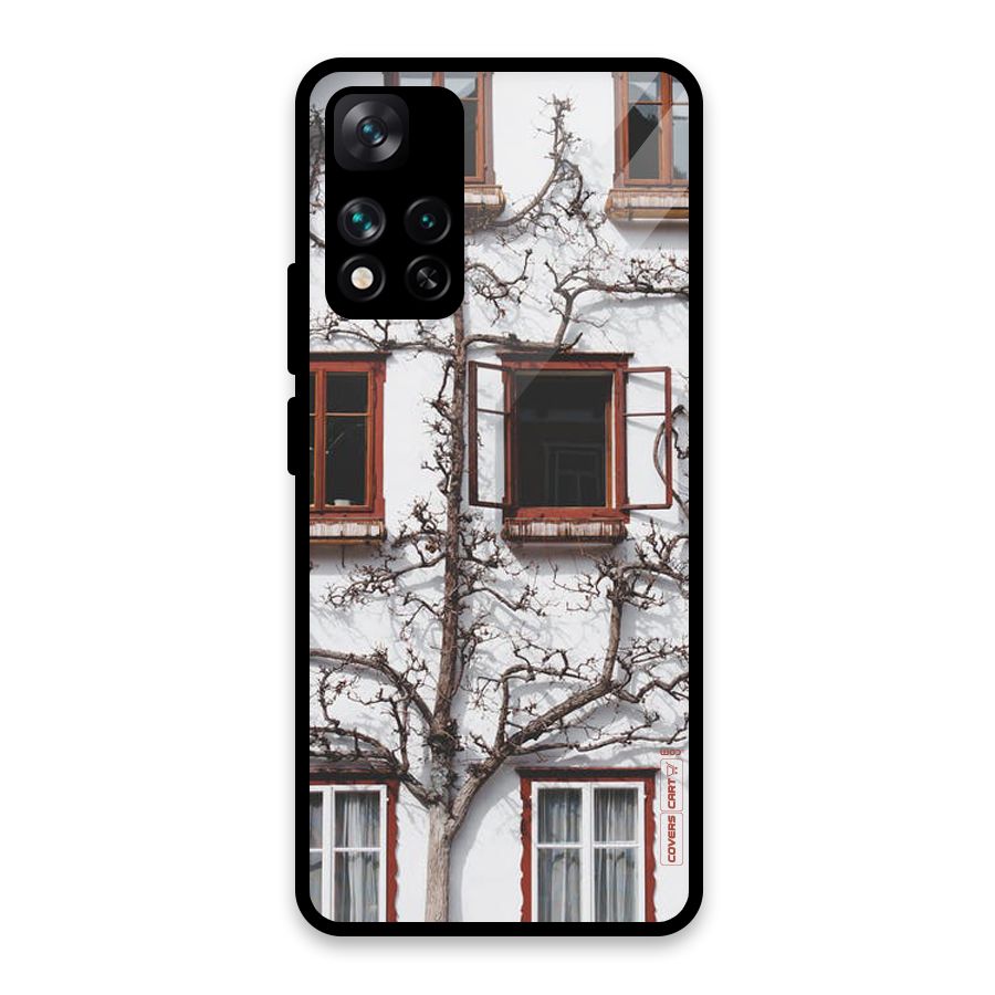 Tree House Glass Back Case for Xiaomi 11i HyperCharge 5G
