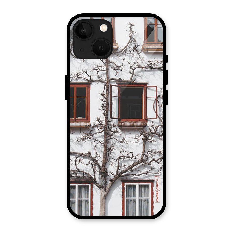 Tree House Glass Back Case for iPhone 13