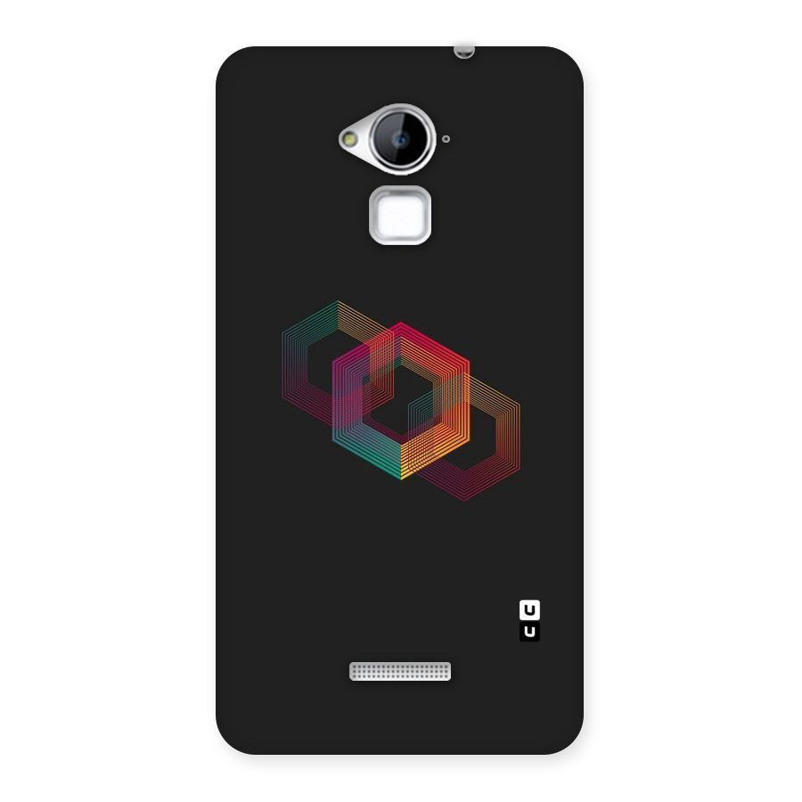 Tri-hexa Colours Back Case for Coolpad Note 3