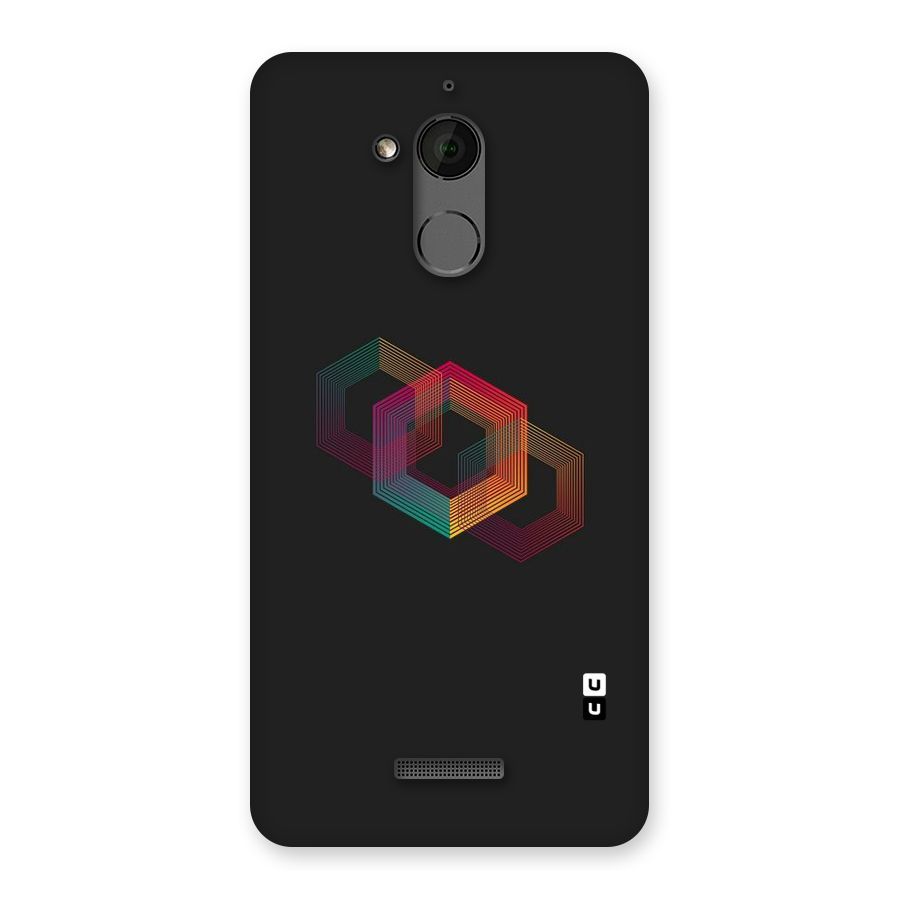 Tri-hexa Colours Back Case for Coolpad Note 5