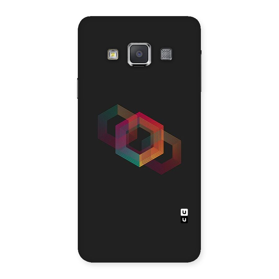 Tri-hexa Colours Back Case for Galaxy A3