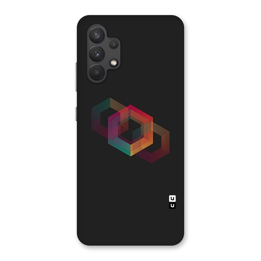 Tri-hexa Colours Back Case for Galaxy A32