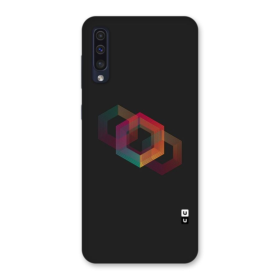 Tri-hexa Colours Back Case for Galaxy A50s