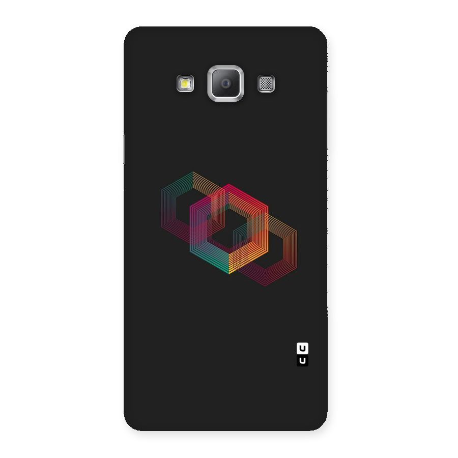 Tri-hexa Colours Back Case for Galaxy A7