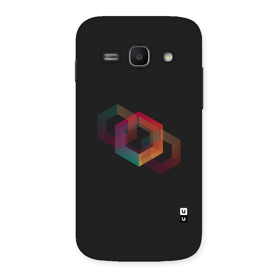 Tri-hexa Colours Back Case for Galaxy Ace 3
