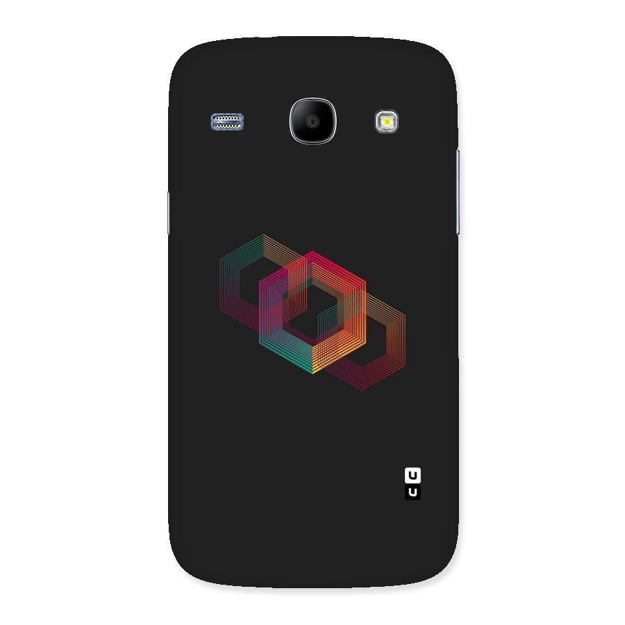 Tri-hexa Colours Back Case for Galaxy Core