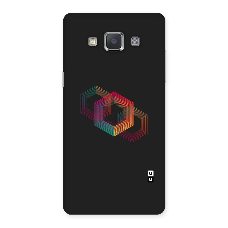 Tri-hexa Colours Back Case for Galaxy Grand Max