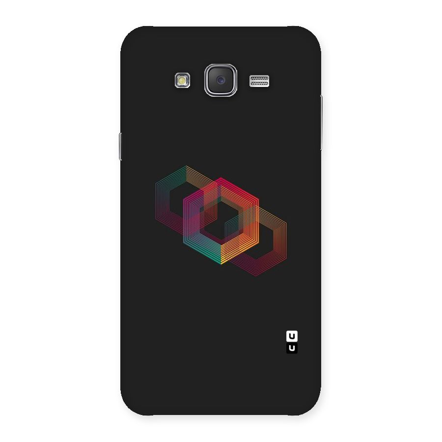 Tri-hexa Colours Back Case for Galaxy J7