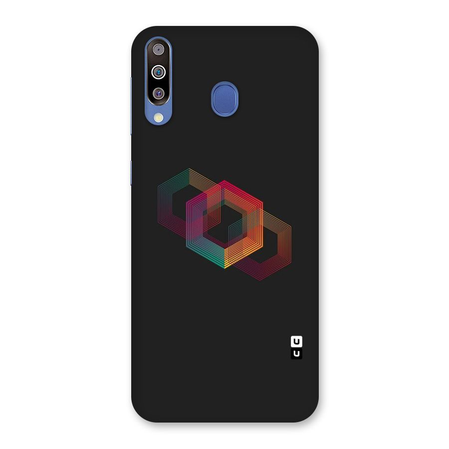 Tri-hexa Colours Back Case for Galaxy M30