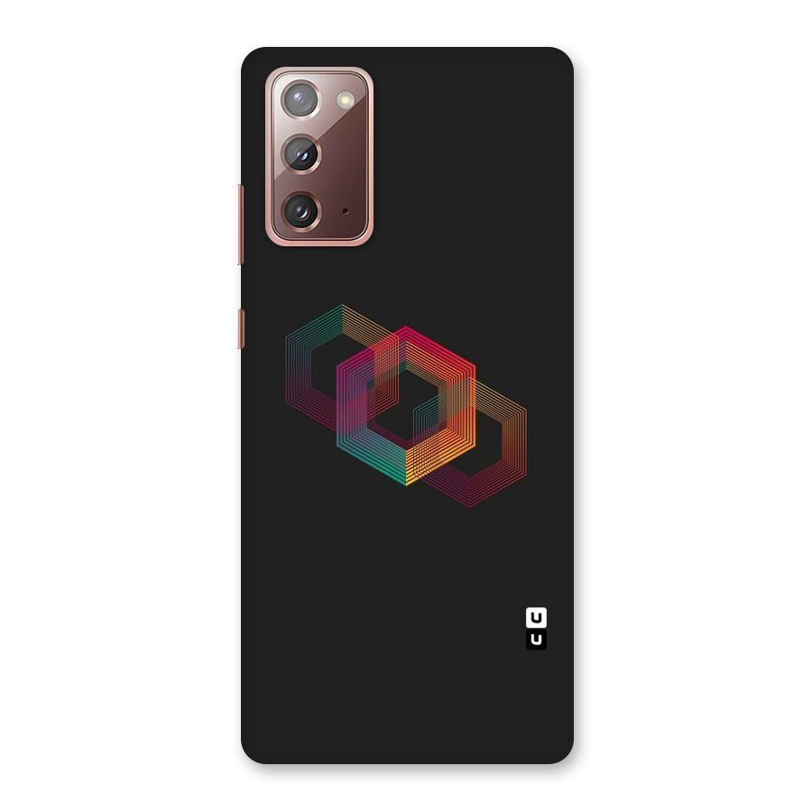 Tri-hexa Colours Back Case for Galaxy Note 20