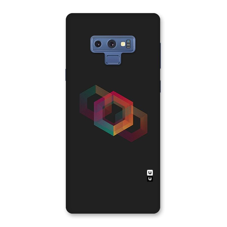 Tri-hexa Colours Back Case for Galaxy Note 9