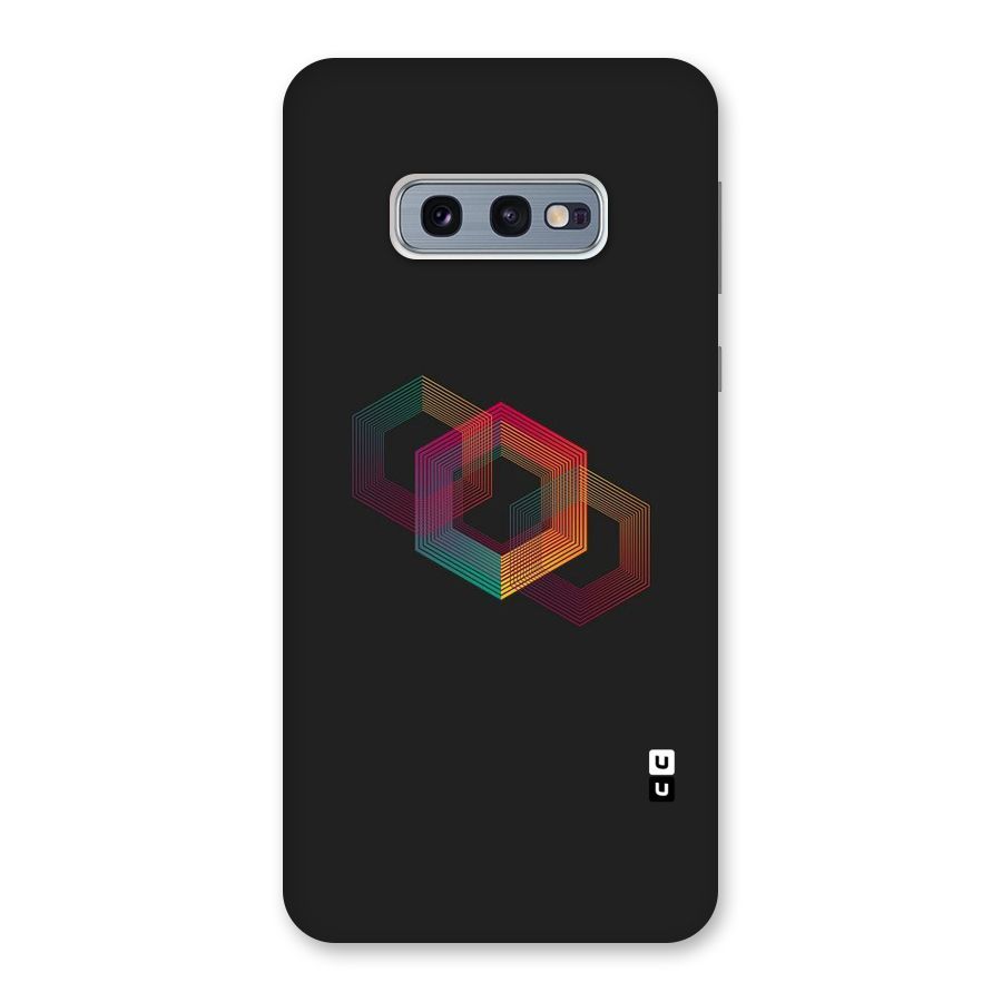 Tri-hexa Colours Back Case for Galaxy S10e