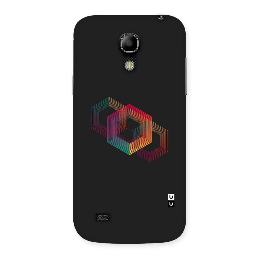 Tri-hexa Colours Back Case for Galaxy S4 Mini