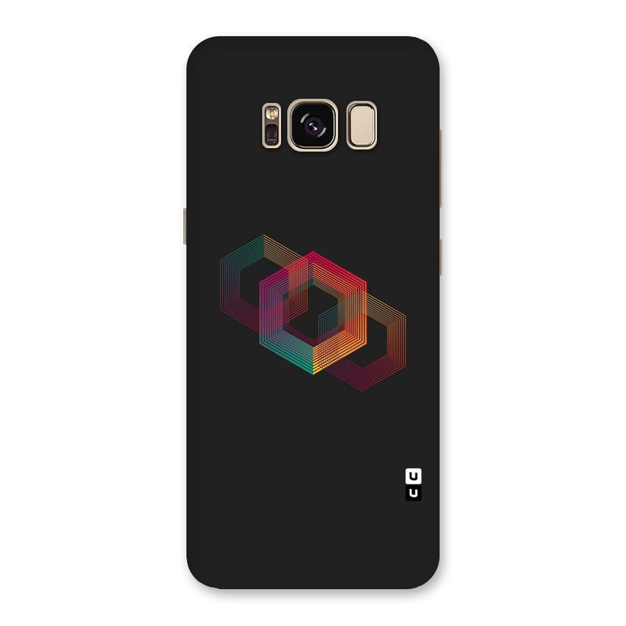 Tri-hexa Colours Back Case for Galaxy S8