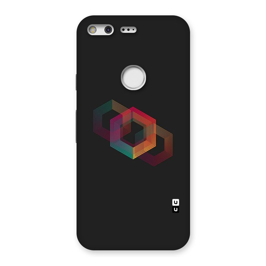 Tri-hexa Colours Back Case for Google Pixel