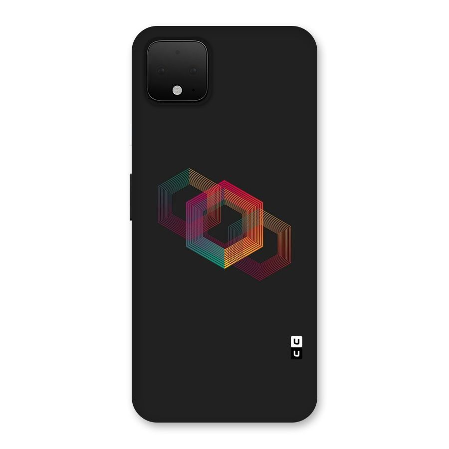 Tri-hexa Colours Back Case for Google Pixel 4 XL