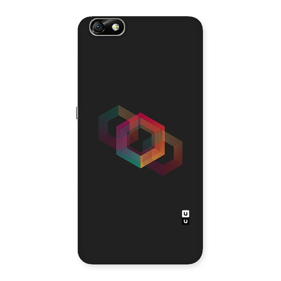 Tri-hexa Colours Back Case for Honor 4X