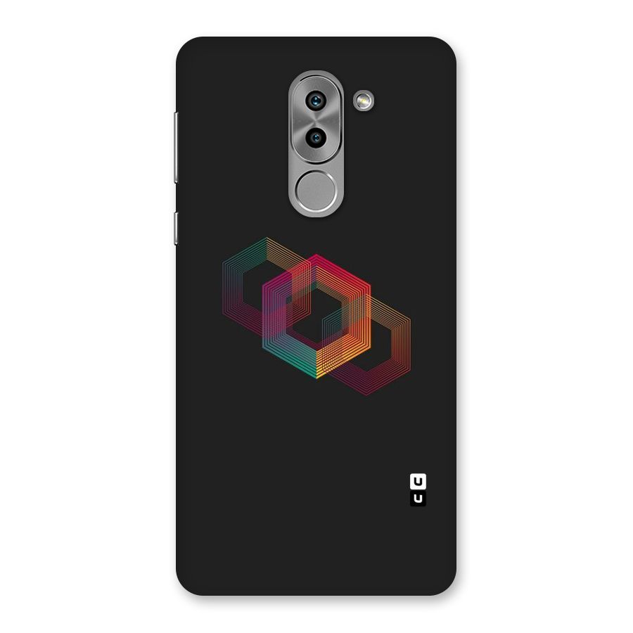 Tri-hexa Colours Back Case for Honor 6X