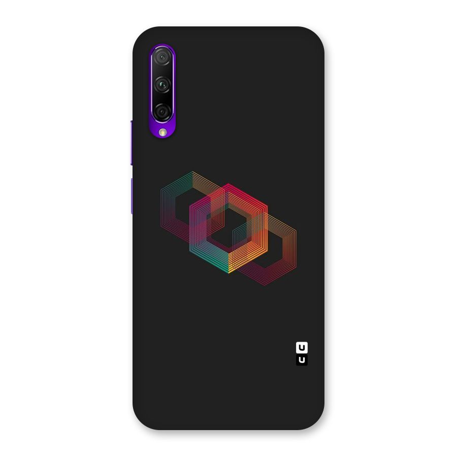 Tri-hexa Colours Back Case for Honor 9X Pro