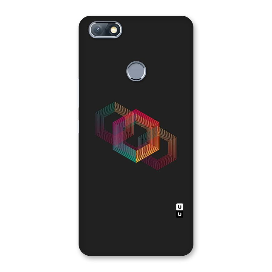 Tri-hexa Colours Back Case for Infinix Note 5