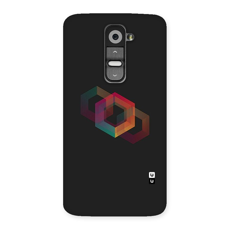 Tri-hexa Colours Back Case for LG G2