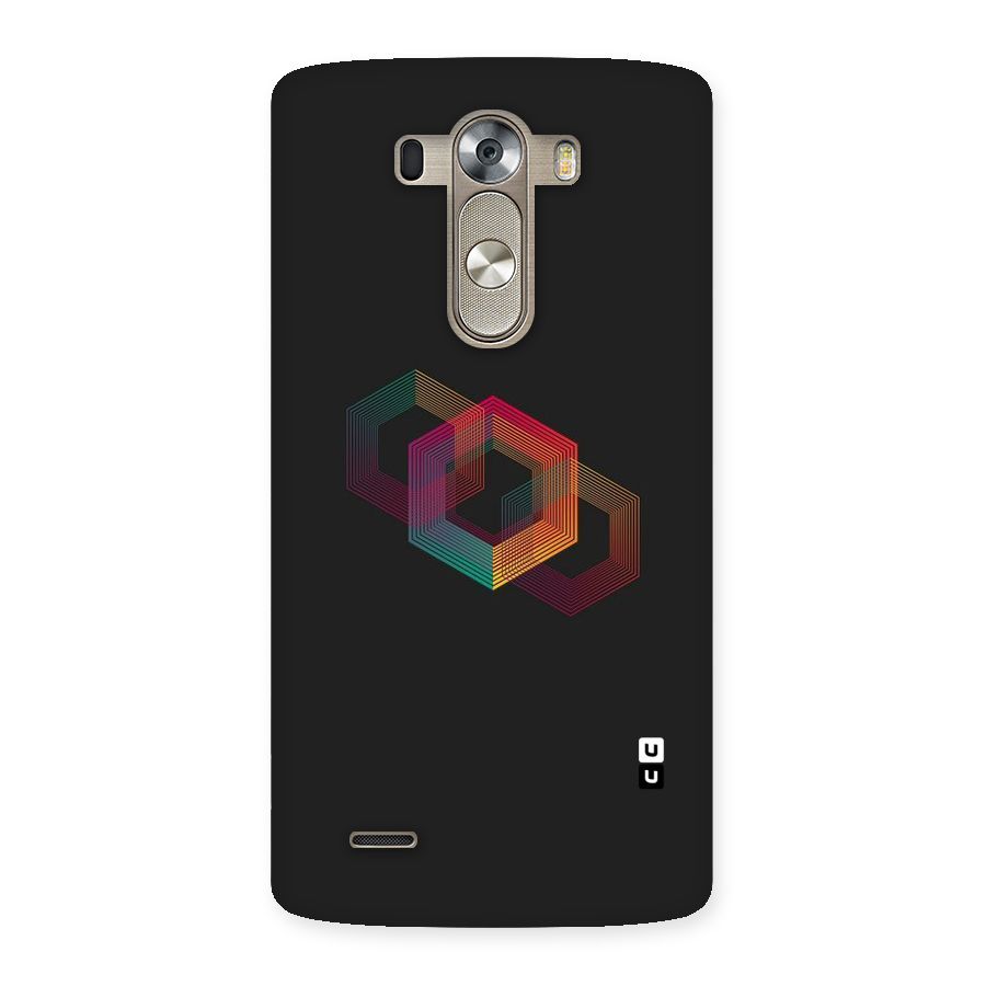 Tri-hexa Colours Back Case for LG G3