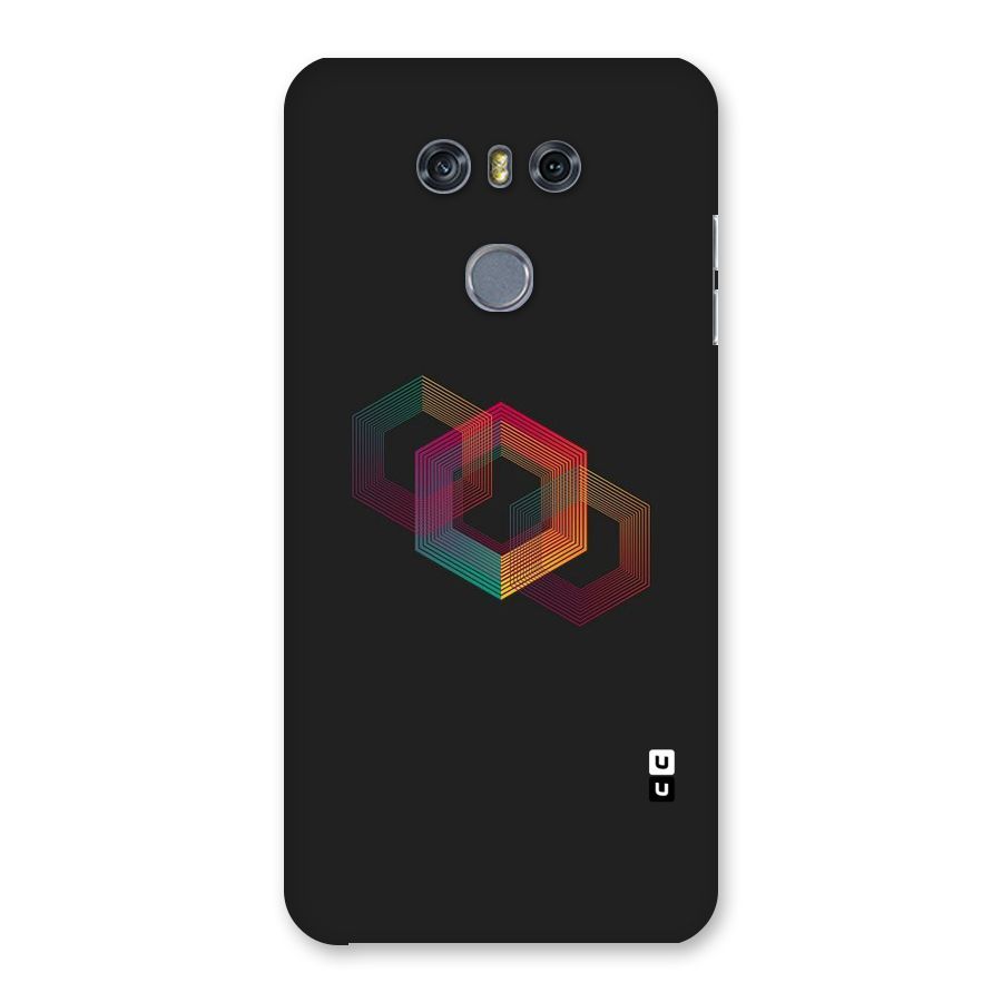 Tri-hexa Colours Back Case for LG G6