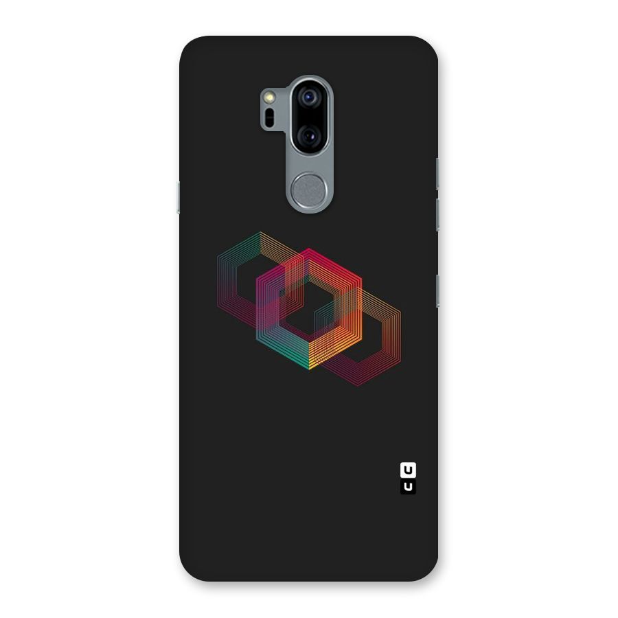Tri-hexa Colours Back Case for LG G7