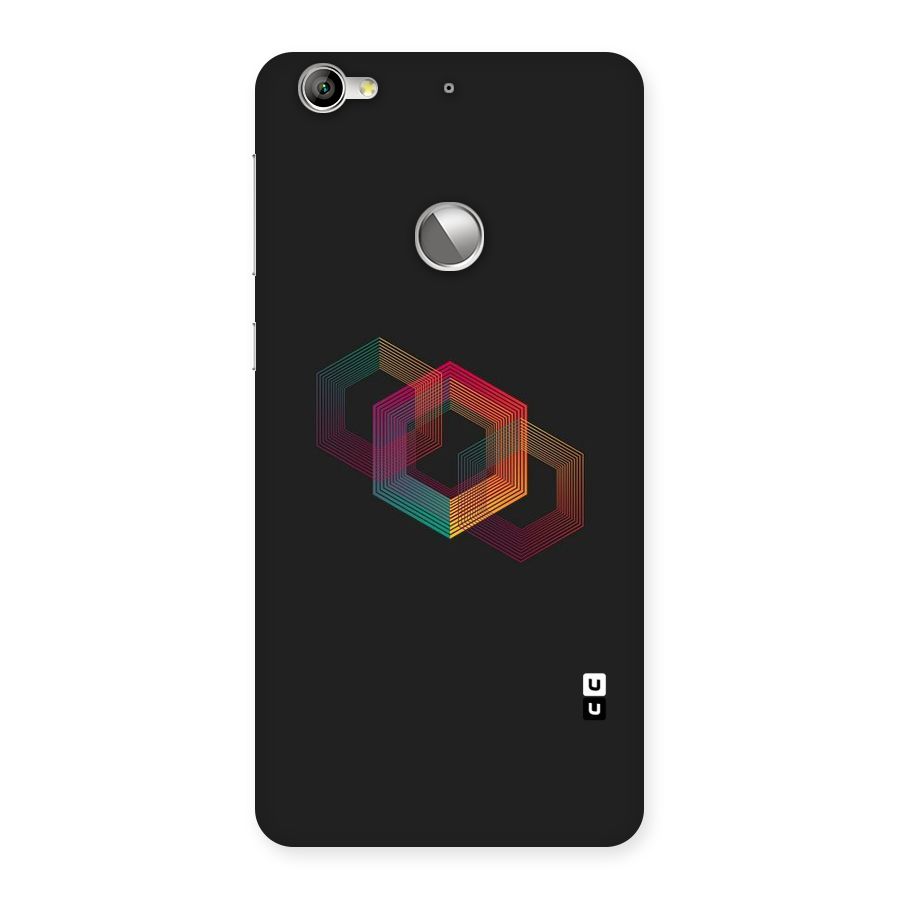 Tri-hexa Colours Back Case for LeTV Le 1s