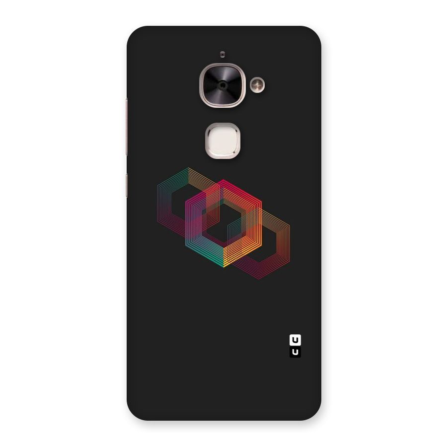 Tri-hexa Colours Back Case for Le 2