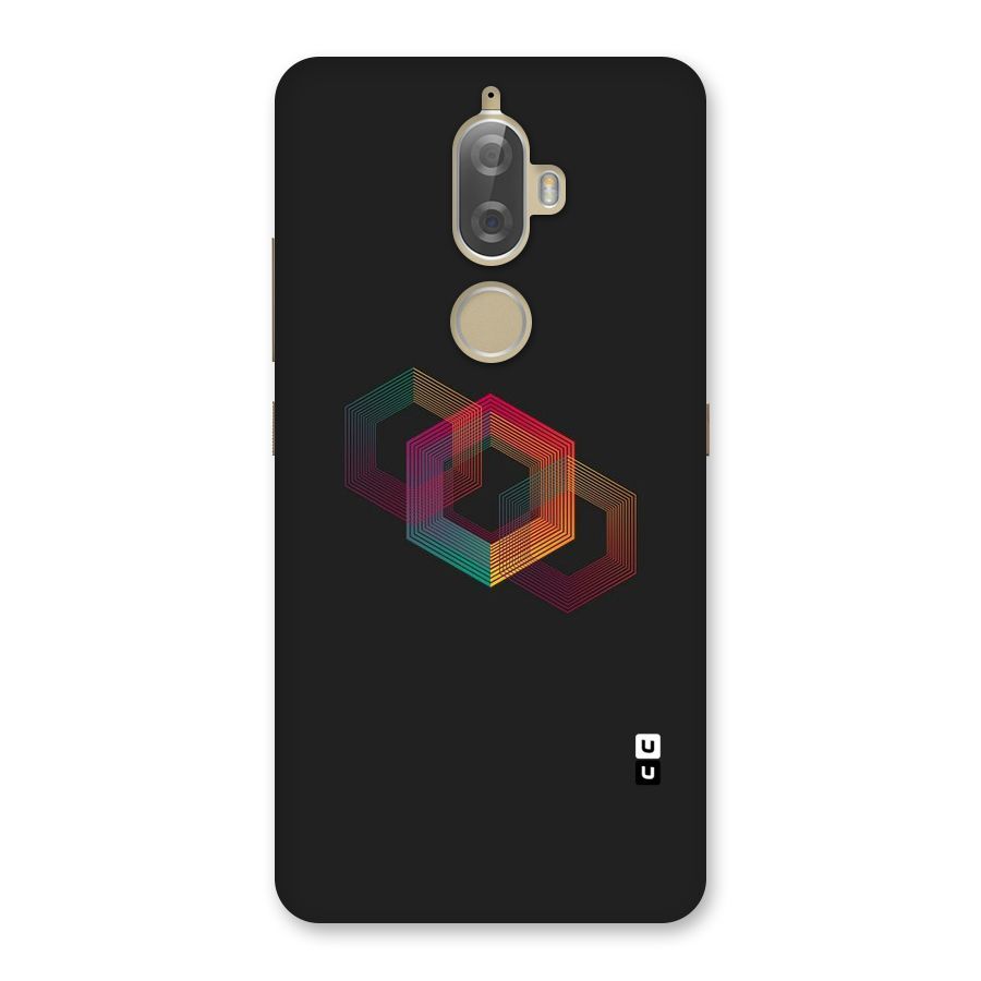 Tri-hexa Colours Back Case for Lenovo K8 Plus