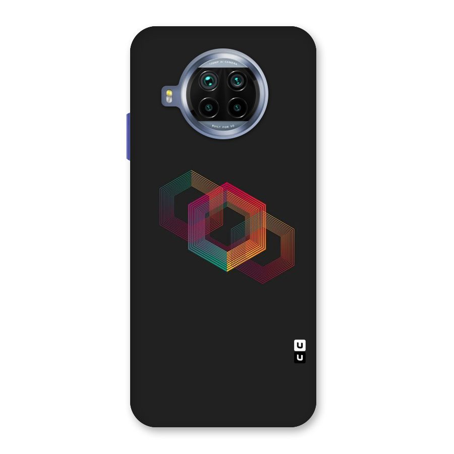 Tri-hexa Colours Back Case for Mi 10i