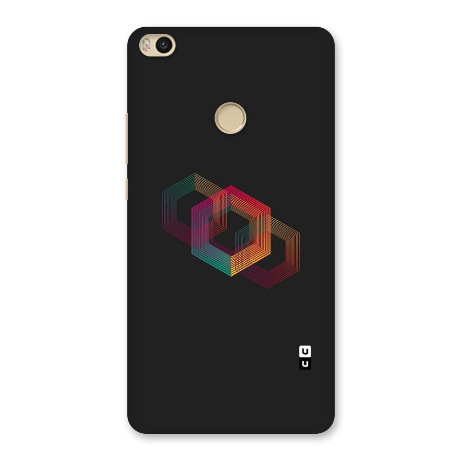 Tri-hexa Colours Back Case for Mi Max 2