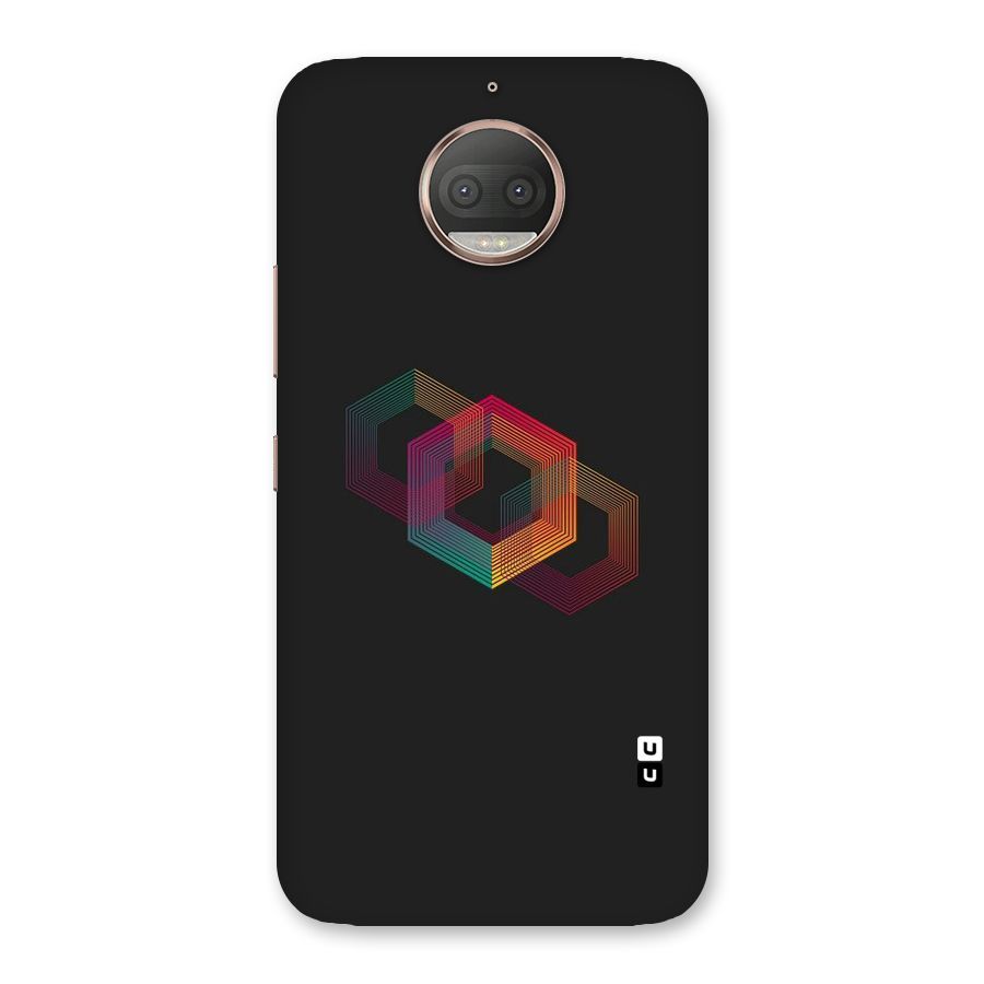 Tri-hexa Colours Back Case for Moto G5s Plus