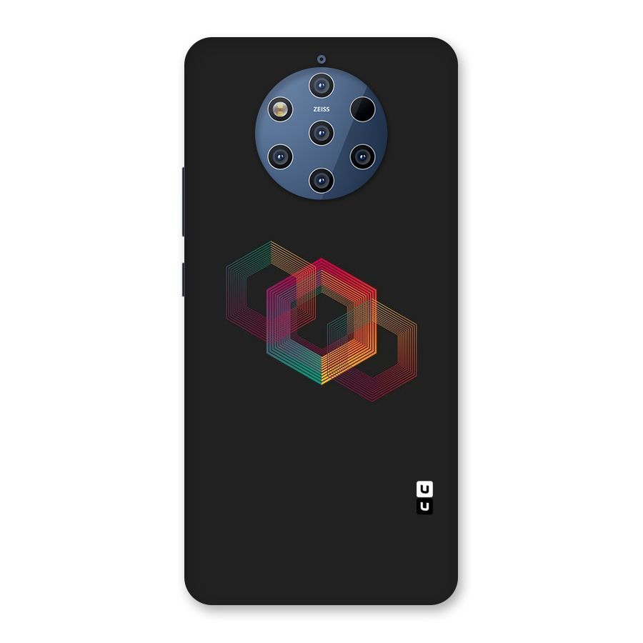 Tri-hexa Colours Back Case for Nokia 9 PureView