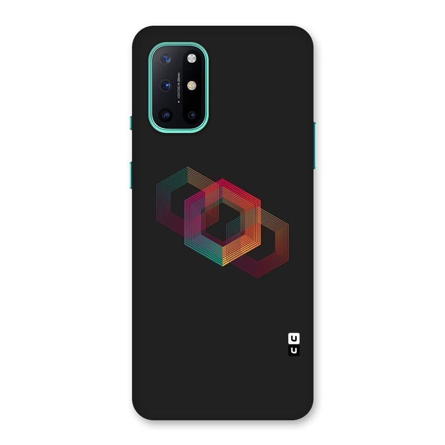 Tri-hexa Colours Back Case for OnePlus 8T