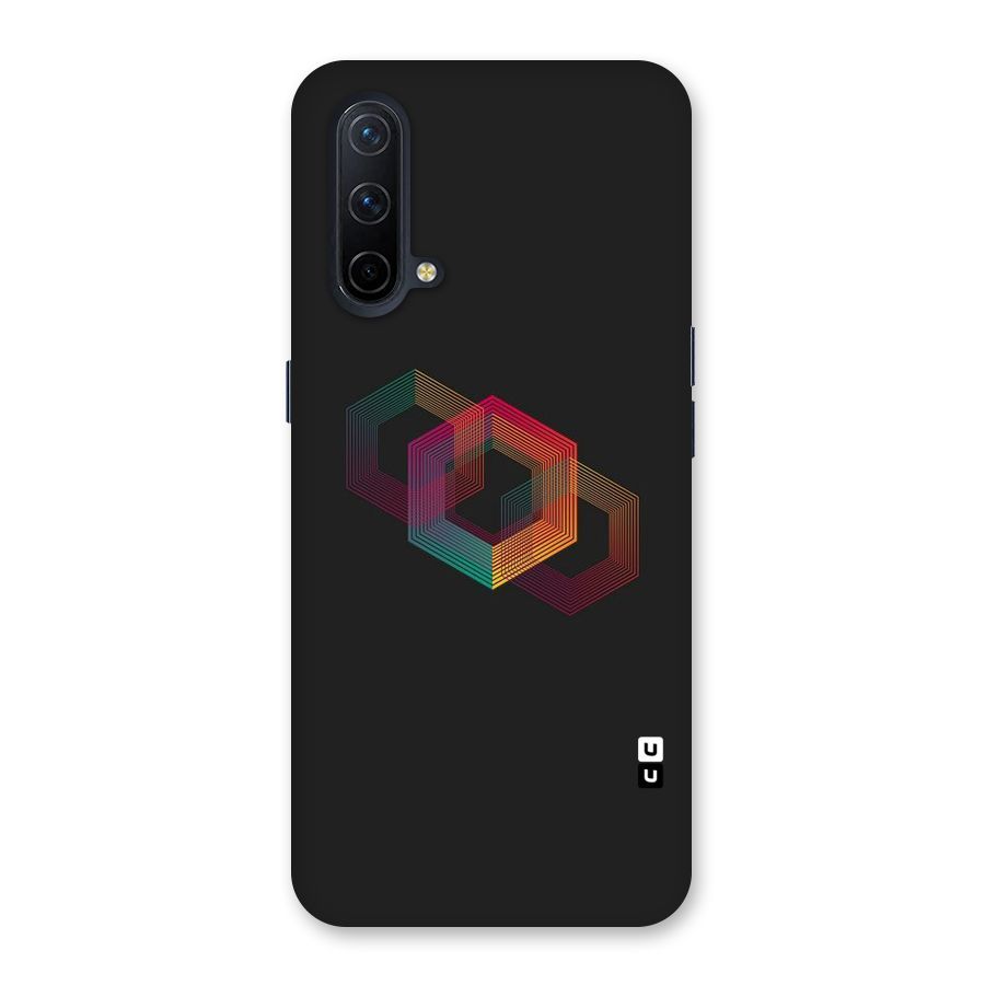 Tri-hexa Colours Back Case for OnePlus Nord CE 5G
