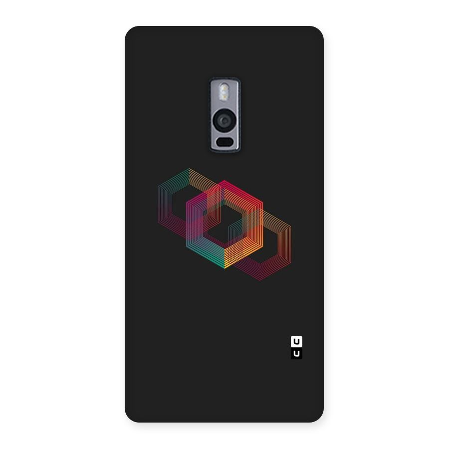 Tri-hexa Colours Back Case for OnePlus Two