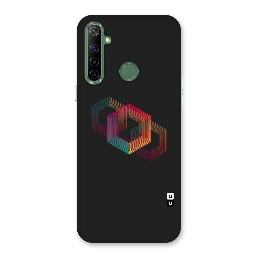Tri-hexa Colours Back Case for Realme Narzo 10
