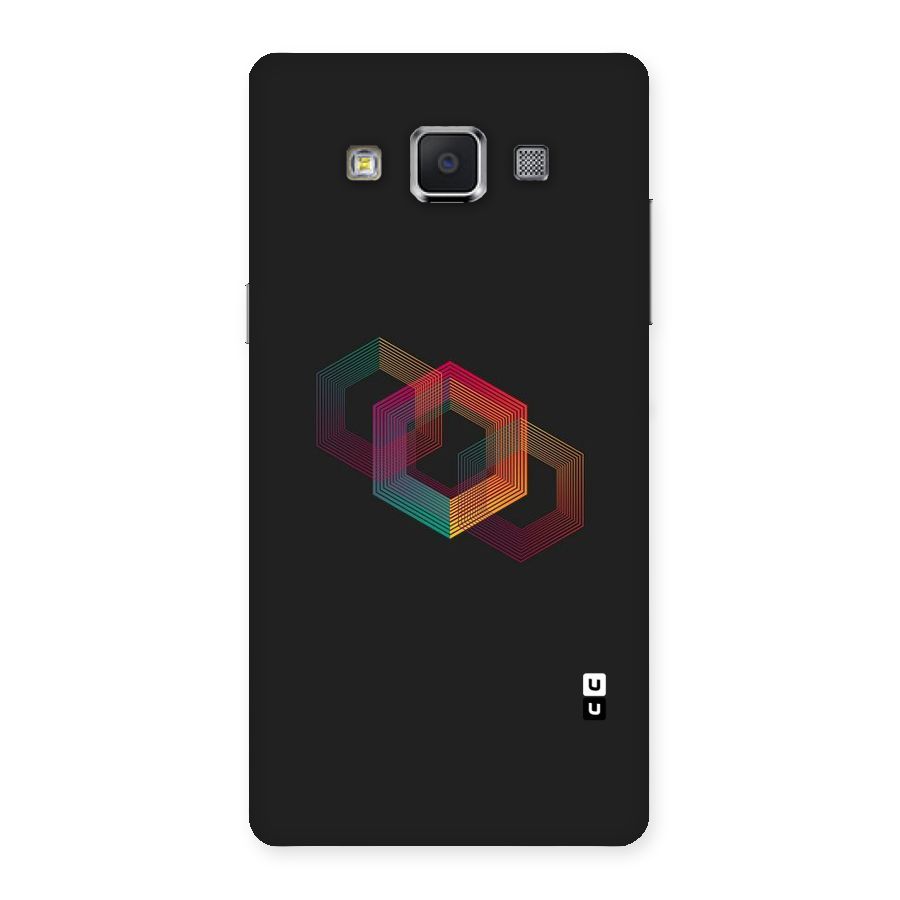 Tri-hexa Colours Back Case for Samsung Galaxy A5